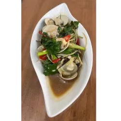 塔香炒蛤蠣