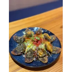 炸松花蛋（皮蛋）淋台南甜南醬