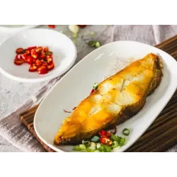 煎鱈魚