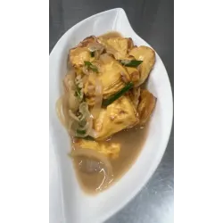 蔥燒豆腐