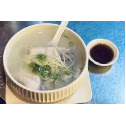 薑絲鱸魚清肉湯